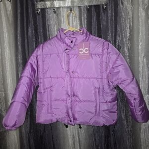 Purple Puffer Jacket